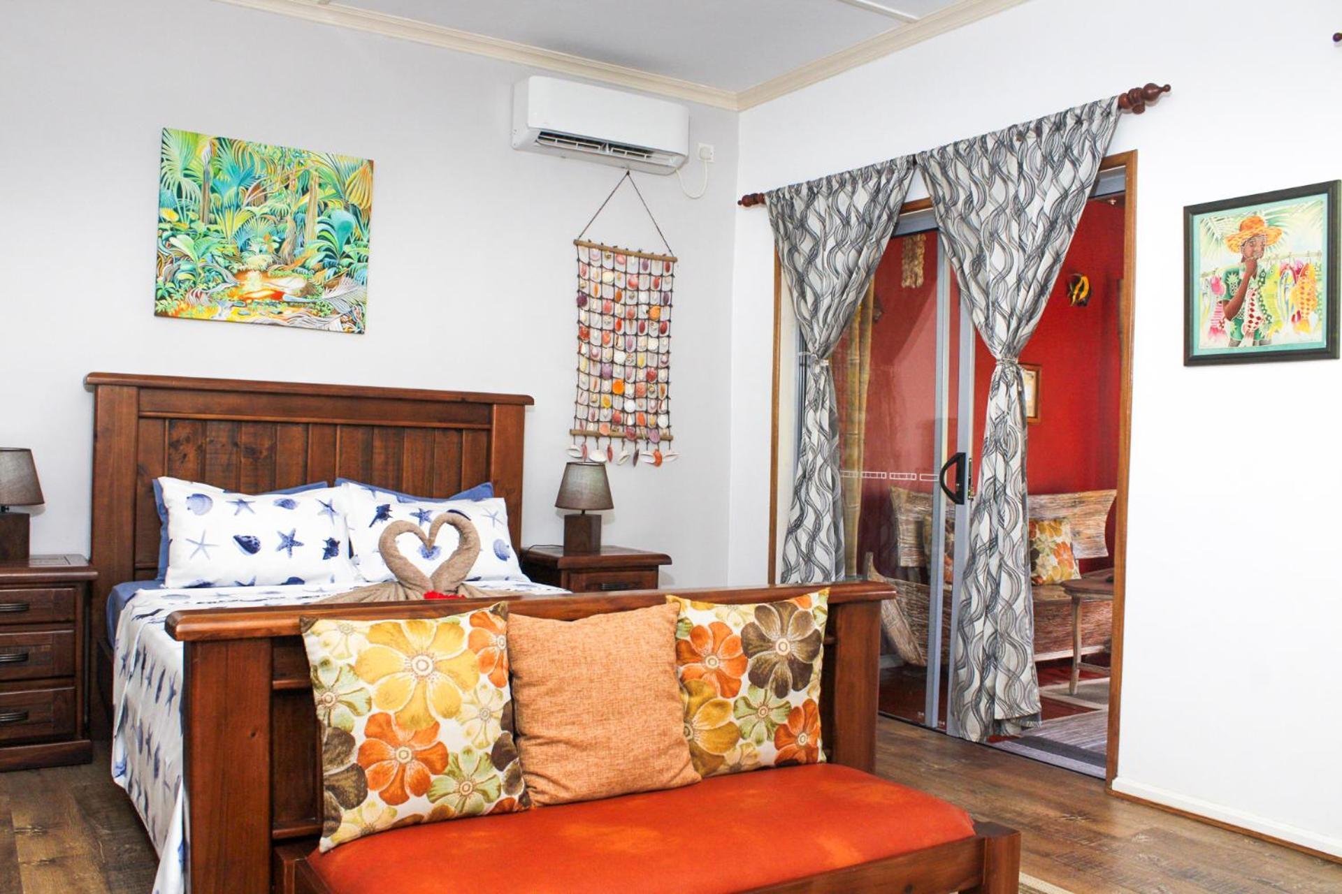 Nid'Aigle Lodge Baie Sainte Anne Bagian luar foto