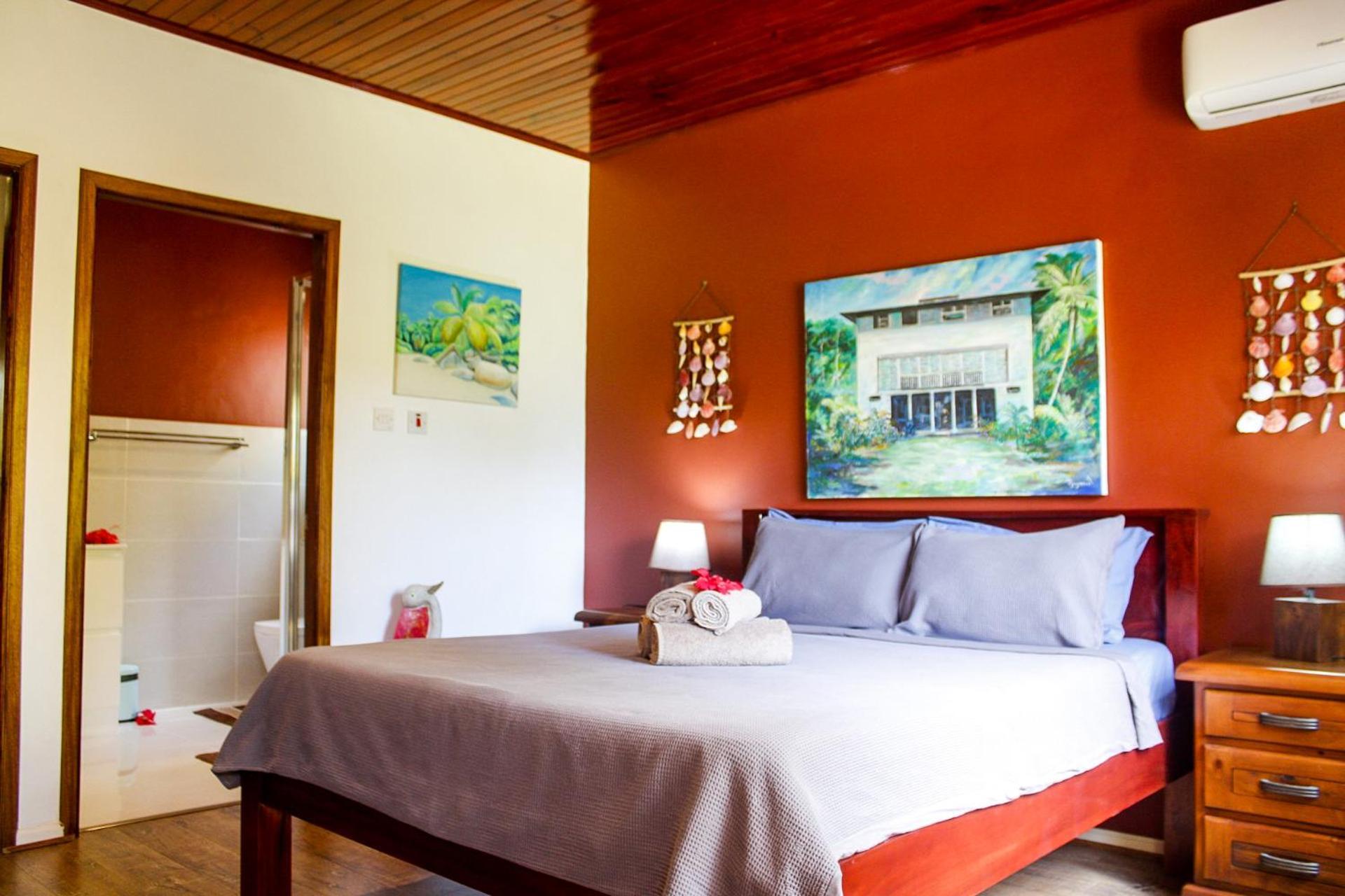 Nid'Aigle Lodge Baie Sainte Anne Bagian luar foto
