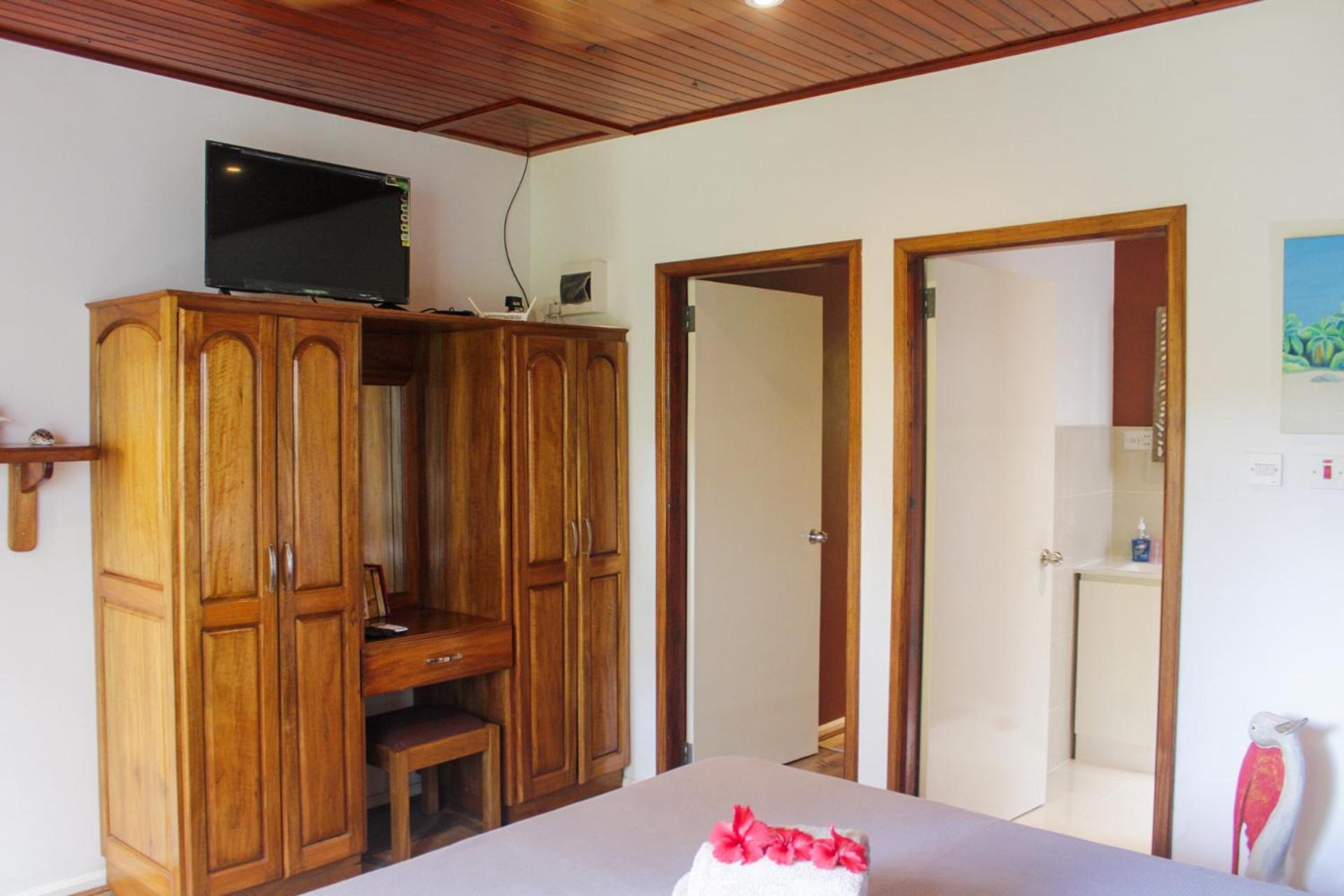 Nid'Aigle Lodge Baie Sainte Anne Bagian luar foto