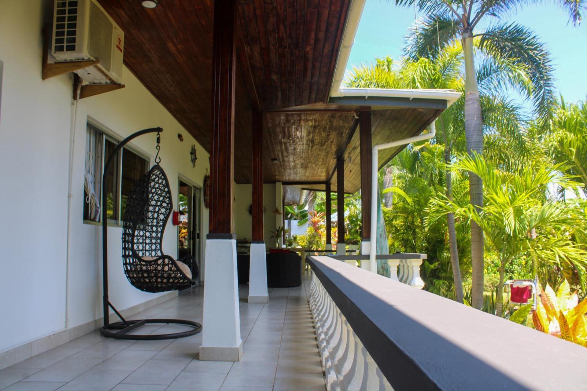 Nid'Aigle Lodge Baie Sainte Anne Bagian luar foto